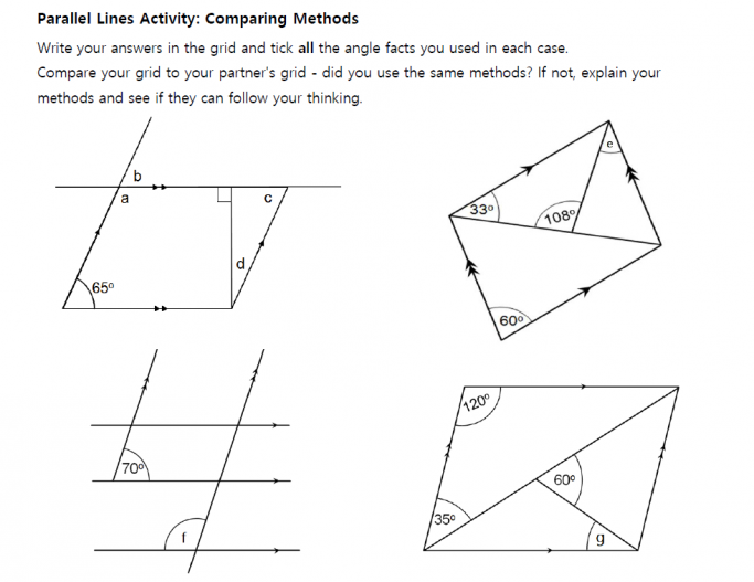 31 Angles And Parallel Lines Worksheet - Worksheet Information