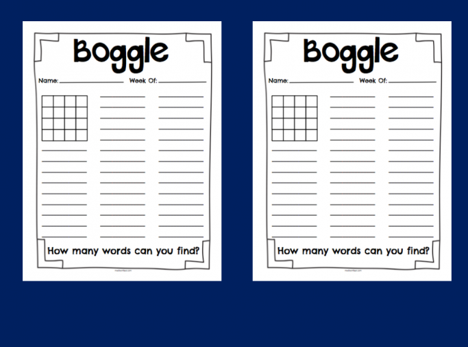 Boggle Vocabulary Starter Game For Ks2 And Ks3 English Teachwire Teaching Resource