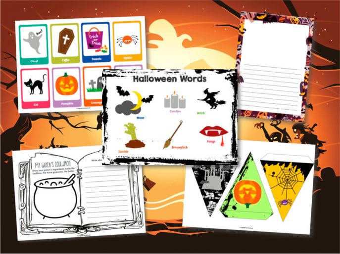16 of the best free Halloween resources for reception, KS1 and KS2