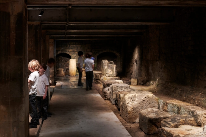 Hands on with history at The Roman Baths