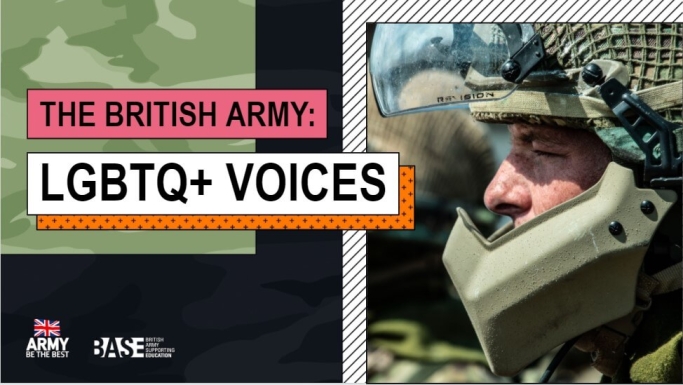 The British Army’s LGBTQ+ education resources educate students on inclusion this Pride Month