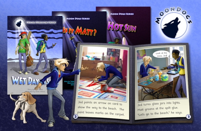 Moon Dog series from Phonic Books