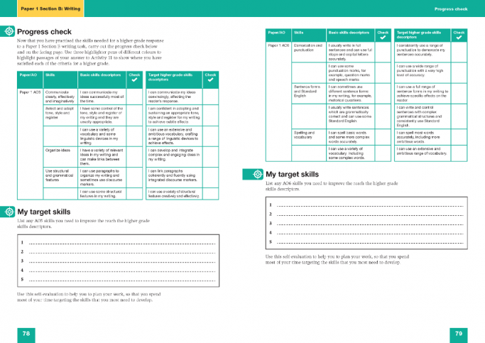Oxford Revise Aqa Gcse English Language A Revision Workbook With