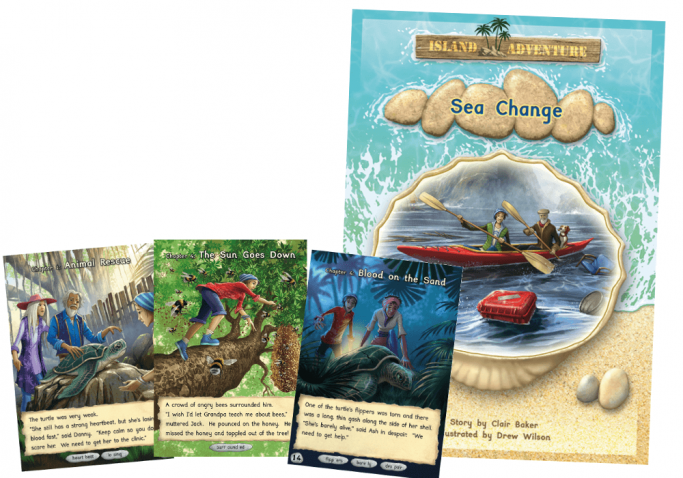 Island Adventure Series from Phonic Books