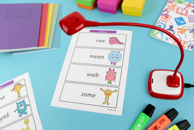 How visualisers support improved literacy skills