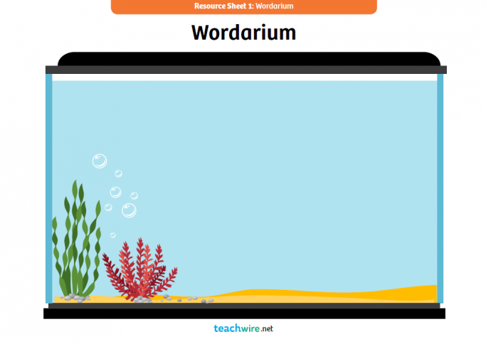 Printable Wordarium for Children to Collect Words in KS1/2 English