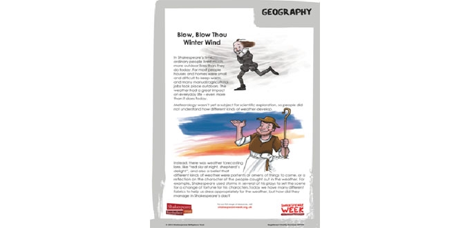 Blow Blow Thou Winter Wind English Geography Resource For Ks1