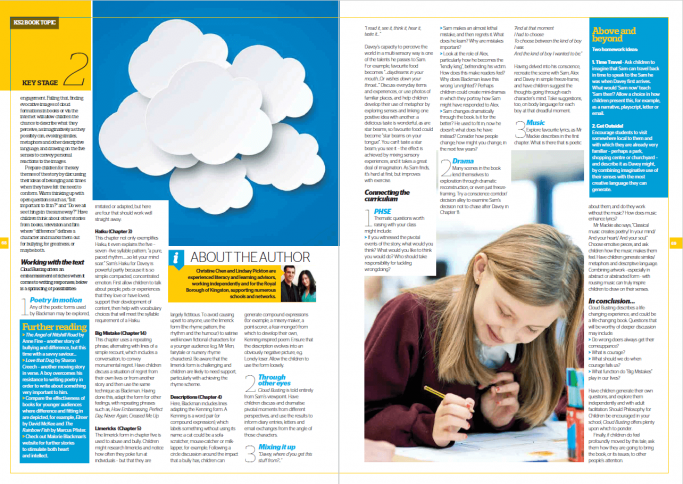 KS2 book topic – Cloud Busting by Malorie Blackman tackles bullying in various styles