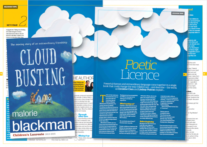 KS2 book topic – Cloud Busting by Malorie Blackman tackles bullying in various styles