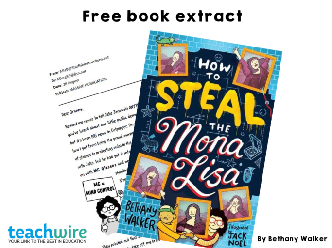 Book extract – How to Steal the Mona Lisa