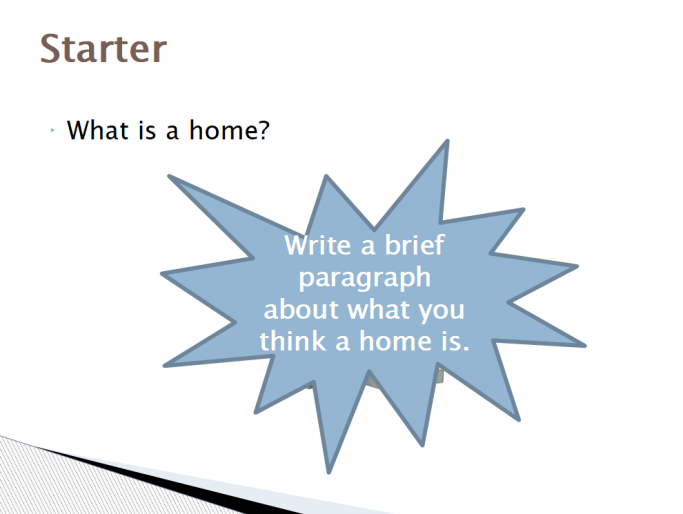 Writing to Describe Homelessness Part 1 Creative Writing Lessons for KS3 and KS4 English