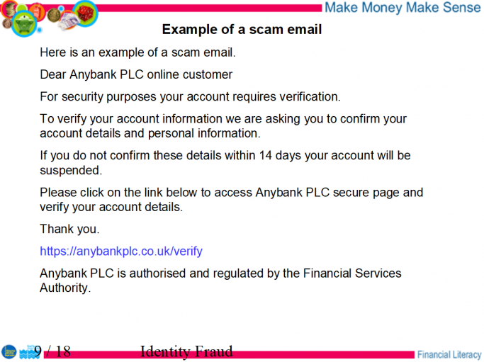 ID fraud lesson plan and resources for KS4 citizenship/financial education | Teachwire Teaching ...