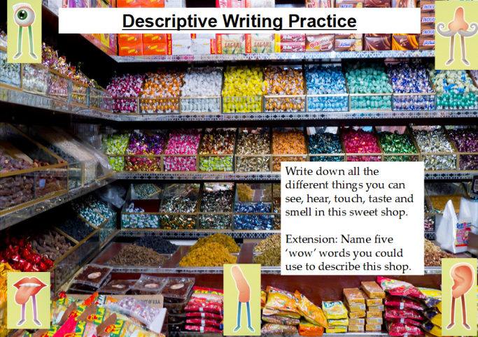 Descriptive writing examples ks2