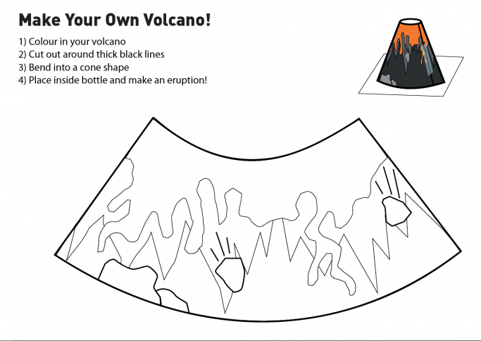 ALL ABOUT VOLCANOES MAKE YOUR OWN SLINKY SCIENCE EXPERIMENT & ACTIVITY KIT 