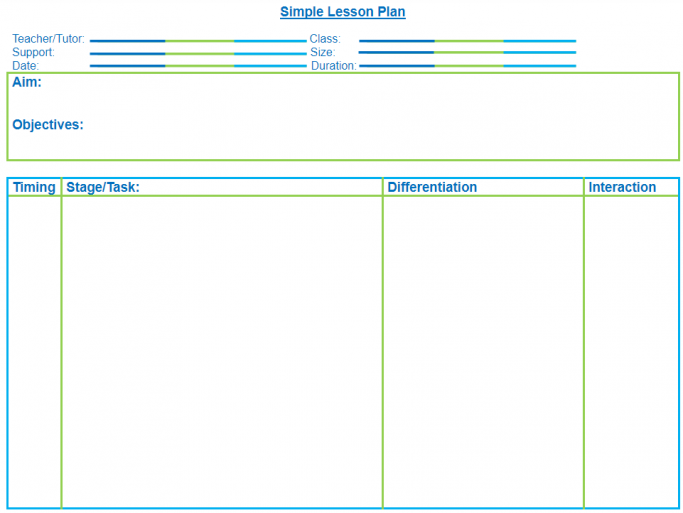 13 Free Lesson Plan Templates For Teachers