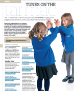 KS1 music lesson plan – Invent and perform a playground song set to a familiar tune