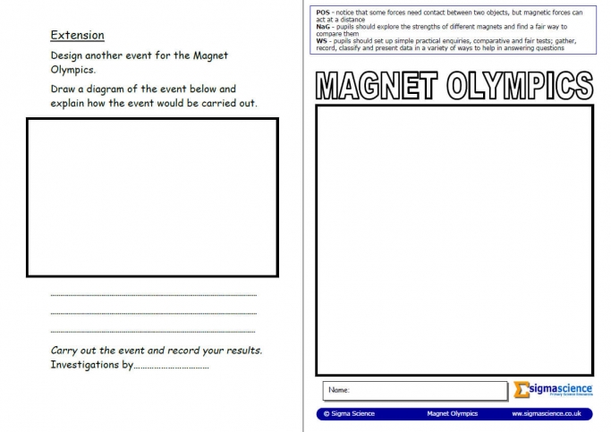 Magnets lesson plan image