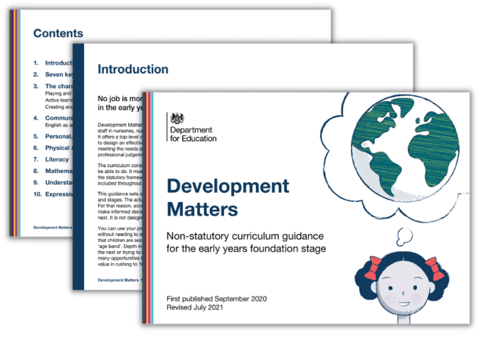 New EYFS Development Matters 2021 PDF