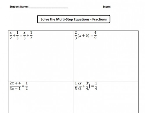 algebra 10 of the best worksheets for ks3 maths