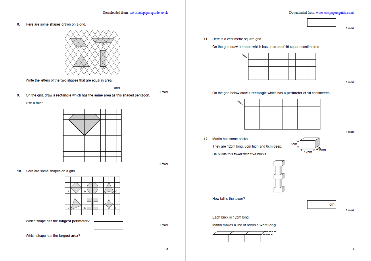 Area And Perimeter Worksheets 10 Of The Best Resources For Ks2 Maths
