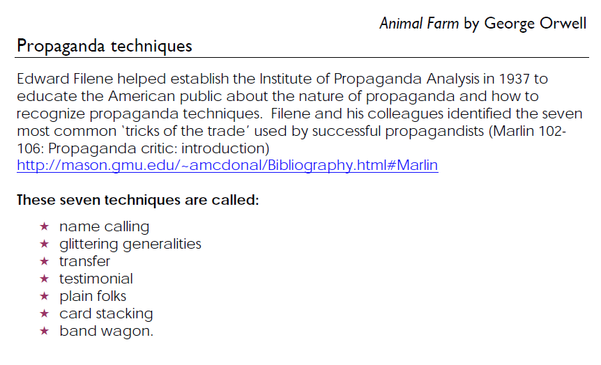 8 Great Teaching Tools For Reading George Orwell S Animal Farm In Ks4 English