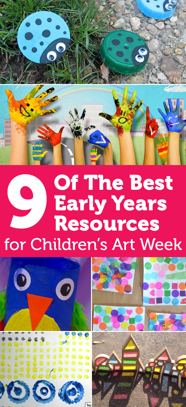 9 Of The Best Early Years Resources For Children's Art Week