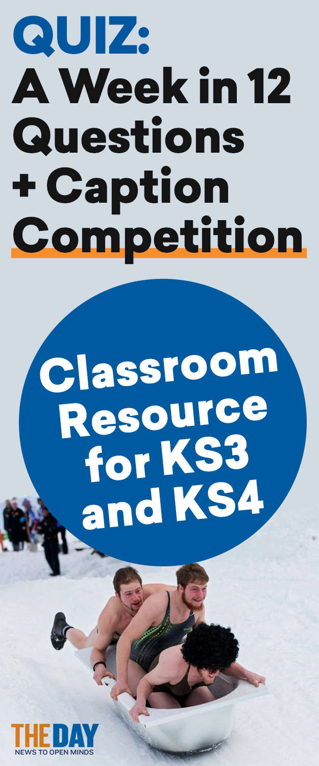 Quiz: A week in 12 questions & caption competition – Classroom resource for KS3 and KS4