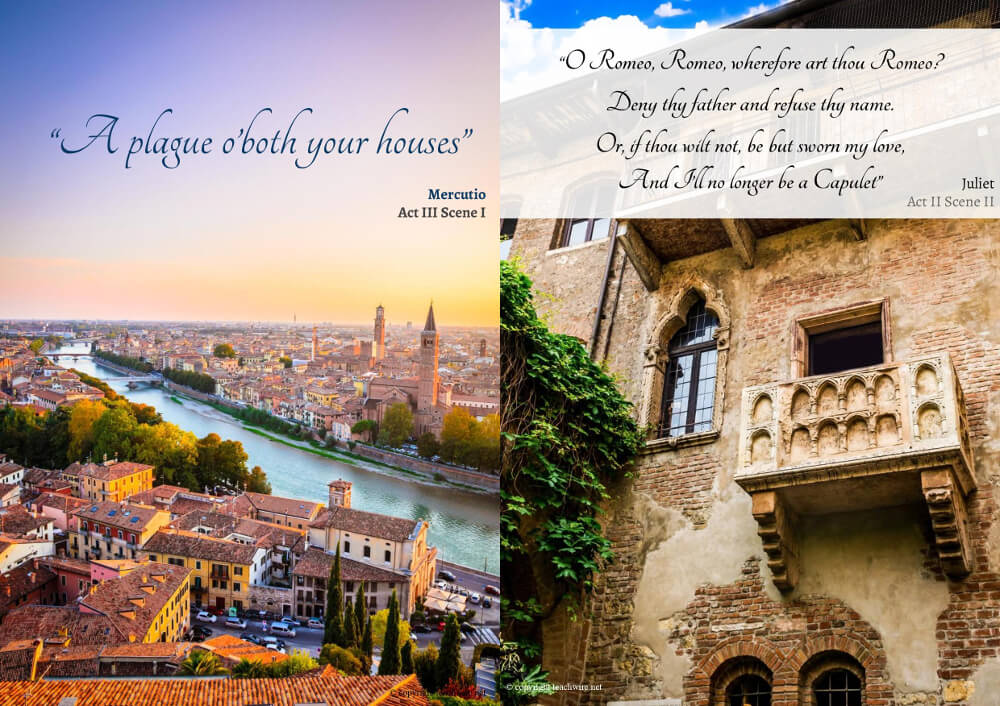 10 Romeo and Juliet Quote Posters and Key Quote Worksheet – William Shakespeare Resources for KS3/4 English Literature