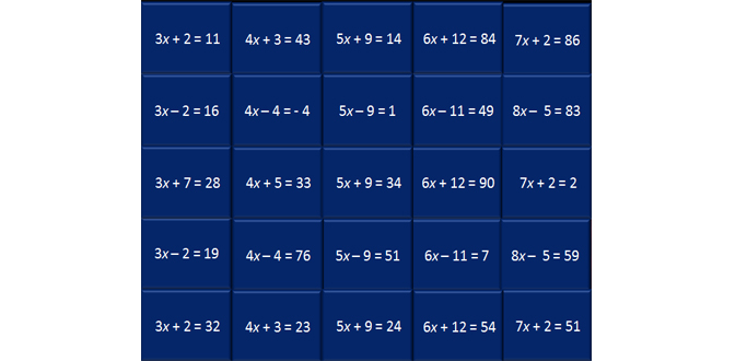 Guess The Film (Tangled) – Algebra Activity Visual Resource For KS3 Maths