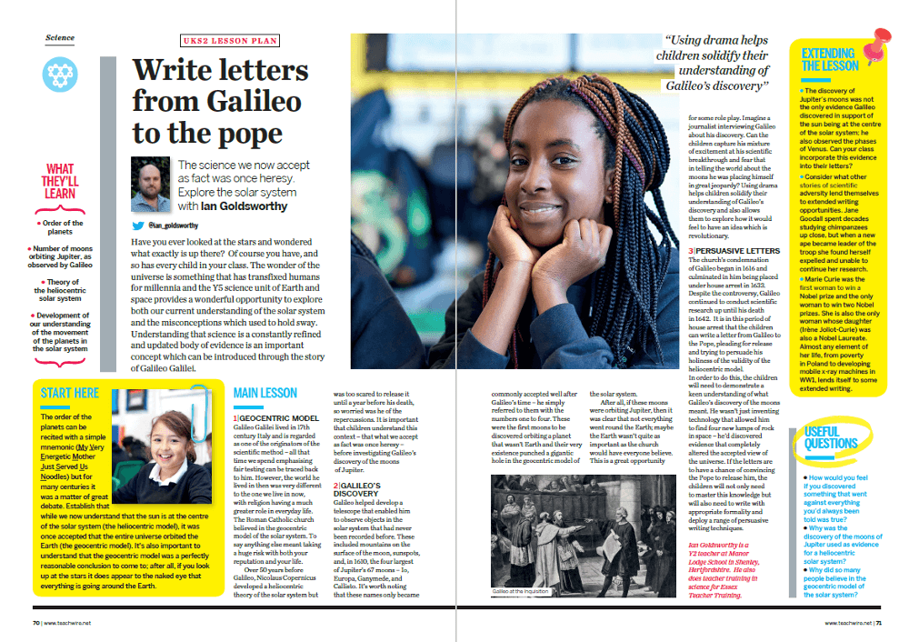 Ks2 Science Lesson Plan Exploring The Solar System