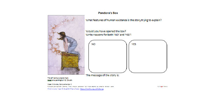 Myths And Legends English Plan For Ks2 Teachwire Teaching Resource