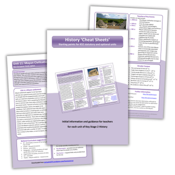 History timeline KS2 resource