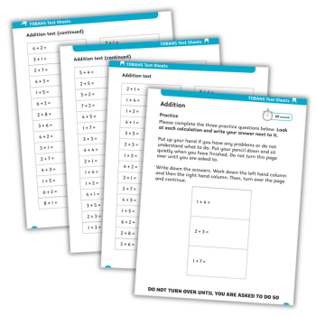 Basic maths test