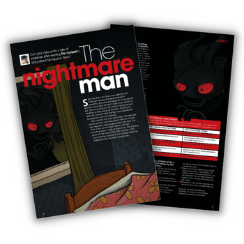 The Nightmare Man by Pie Corbett – suspense story KS2 resource