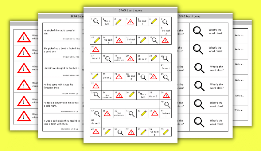 Punctuation games worksheet