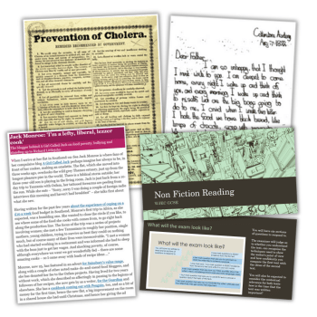 Non fiction texts GCSE English pack