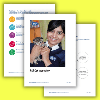 RSPCA resources