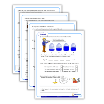 Year 4 science worksheets