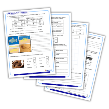 Year 6 science assessment worksheets