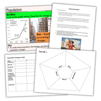 IGCSE Geography sample lessons