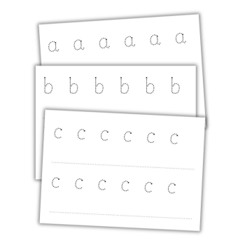 Letter formation sheets