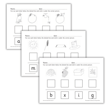 Worksheets for Reception