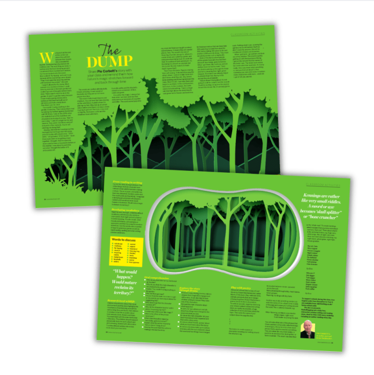 Short story KS2 The Dump by Pie Corbett Teachwire