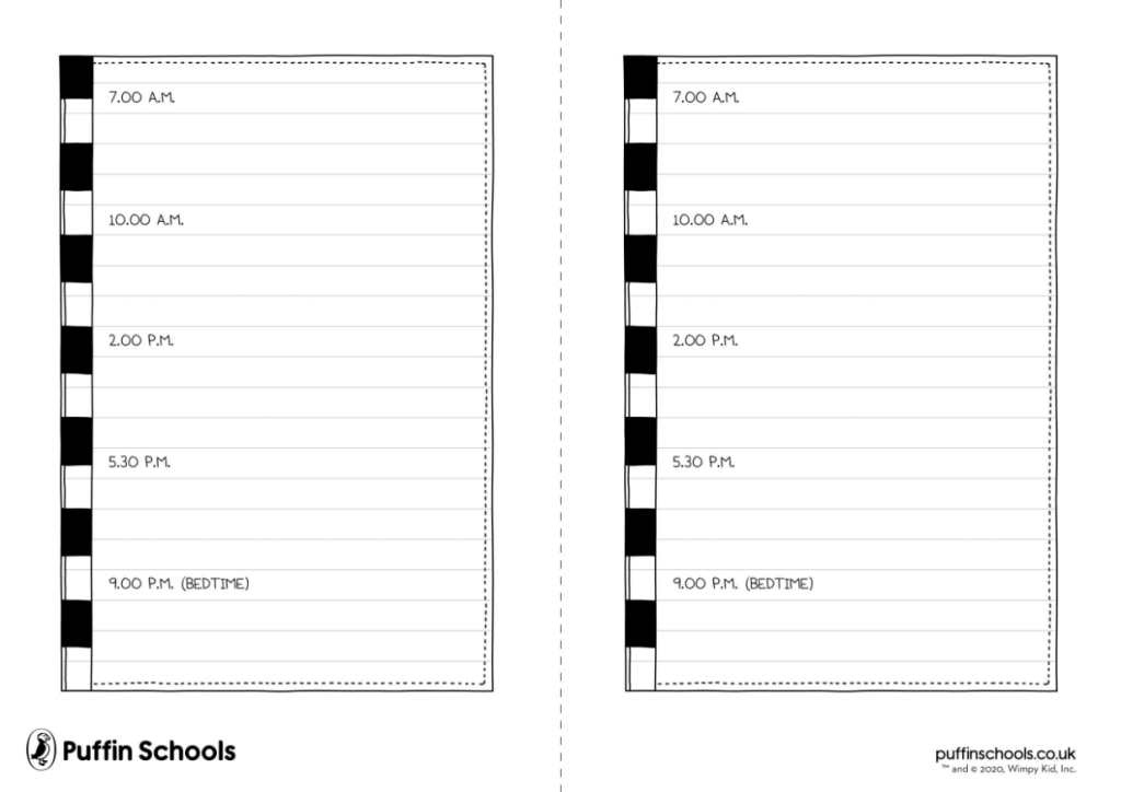 diary entry homework ks2