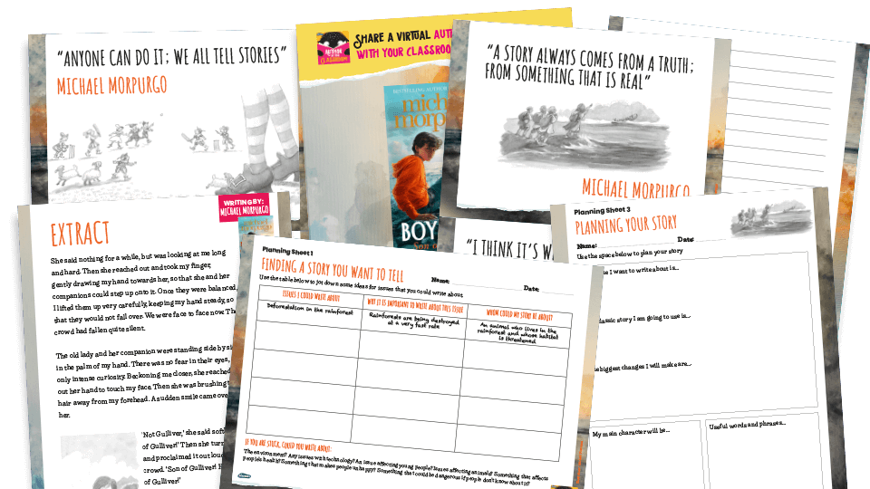 Michael Morpurgo Month resources