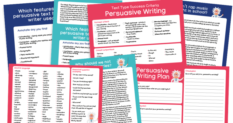 persuasive writing ks2 resources