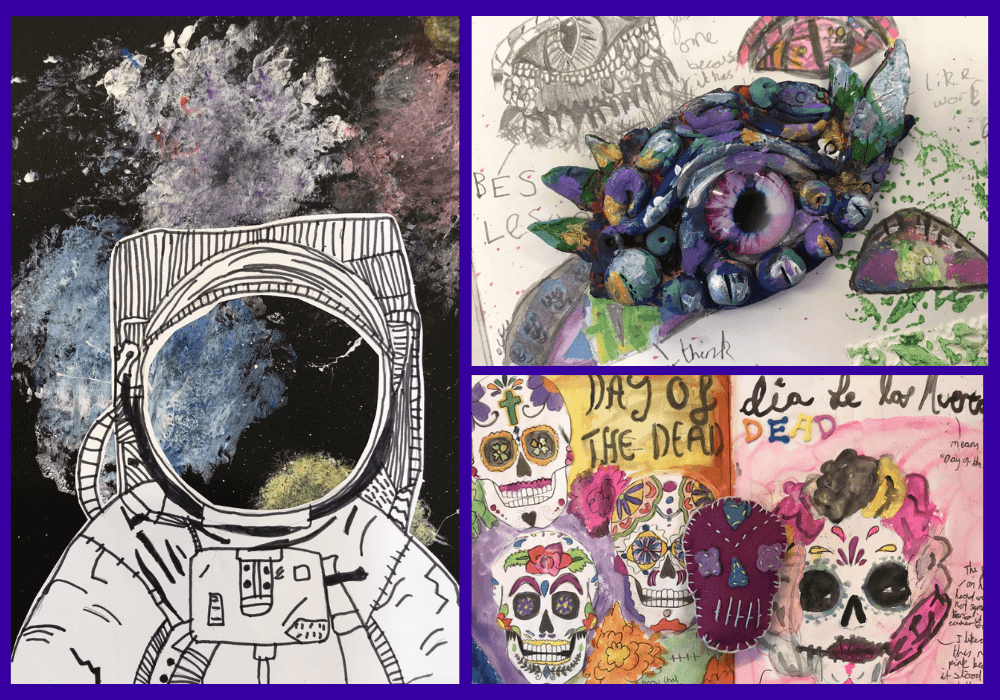 Art Sketchbook Ideas: Creative Examples to Inspire Students