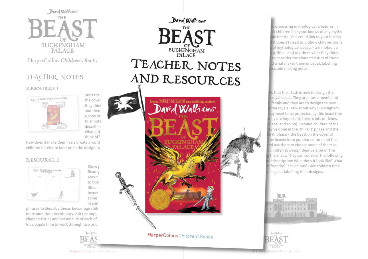 The Beast of Buckingham Palace lesson plan