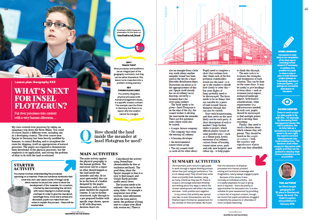KS3 Geography Lesson Plan – Put River Processes and Land Formations ...