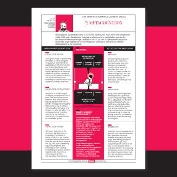 EEF metacognition poster